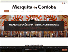 Tablet Screenshot of mezquitadecordoba.org